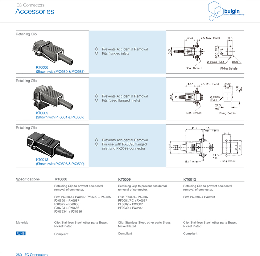 插图插座固定夹选型 插图插座固定夹选型